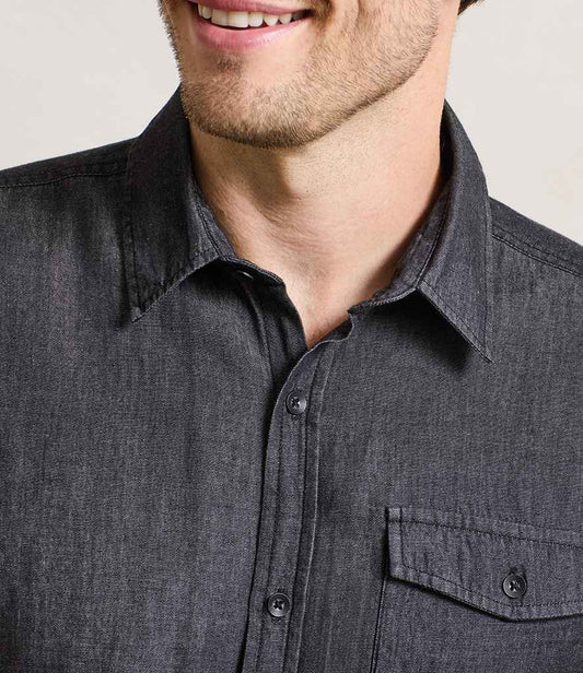 PR222 Black Denim Model