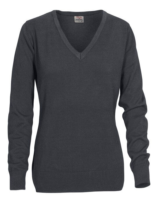 Printer Ladies Forehand Knitted V Neck