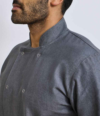 PR660 Grey Denim Model