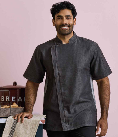 PR906 Black Denim Model