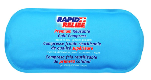 Rapid Relief Premium Reusable Cold Compress 5"X 11"
