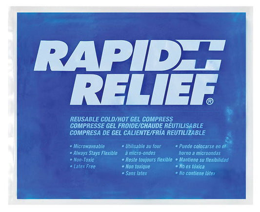 Rapid Relief Reusable Hot/Cold Gel Compress 9"X 11"