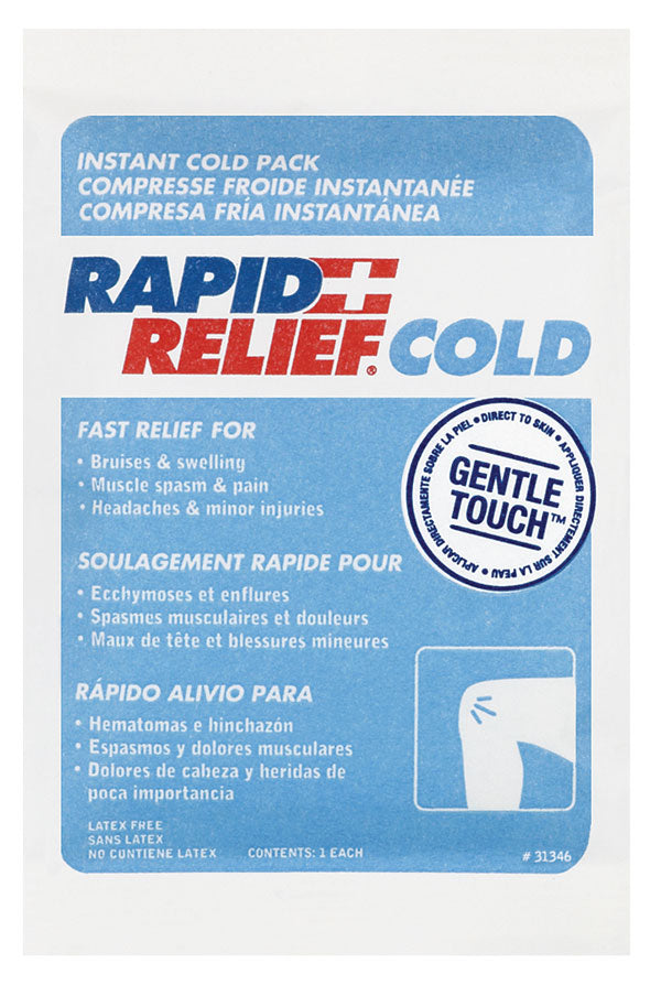 Rapid Relief Instant Cold Pack Small 4"X 6"