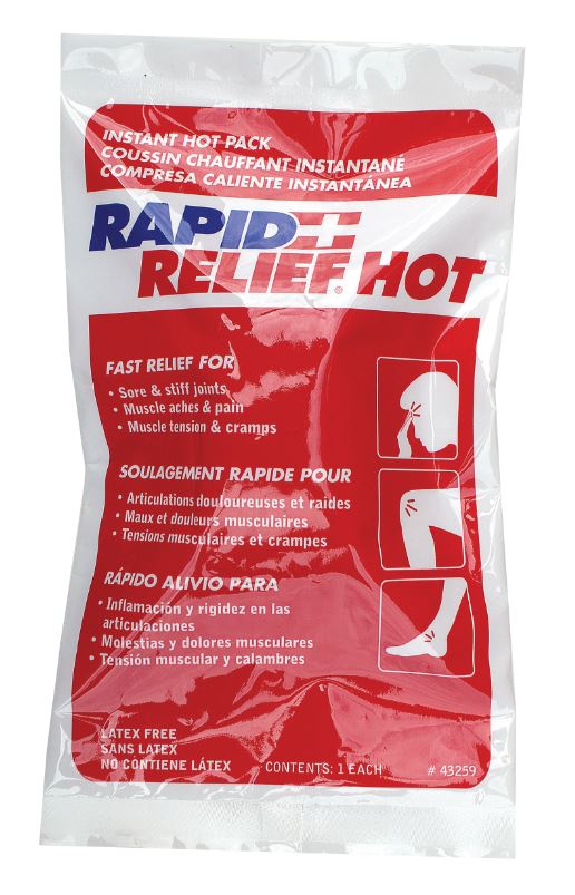 Rapid Relief Instant Hot Pack Large 5"X 9"