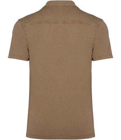 SP522 Washed cream coffee Back