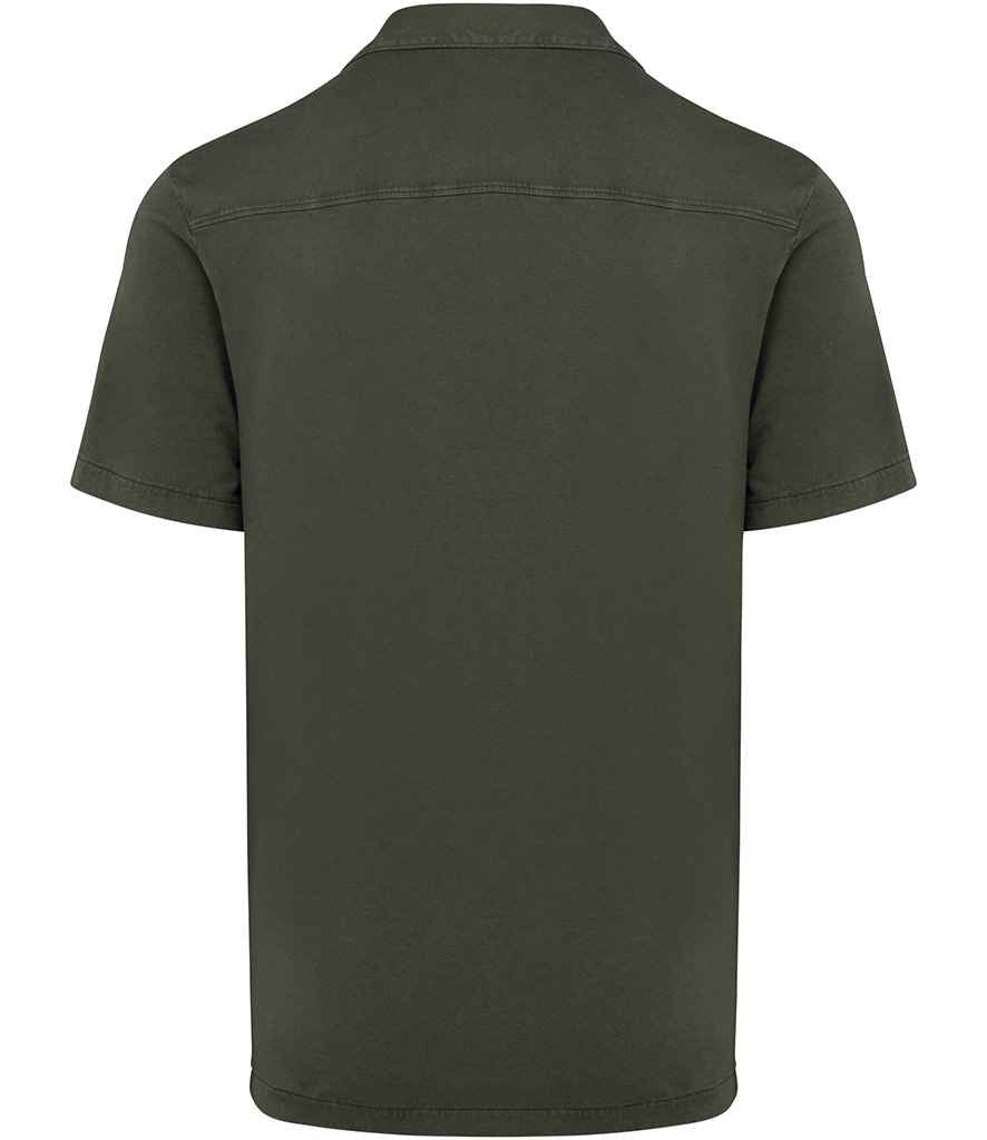 SP522 Washed org. khaki Back