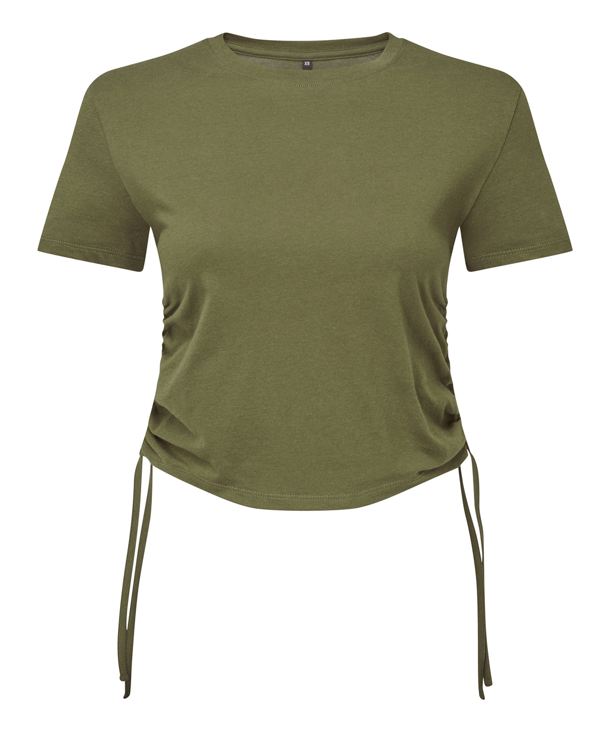 Women's TriDri® ruched crop top