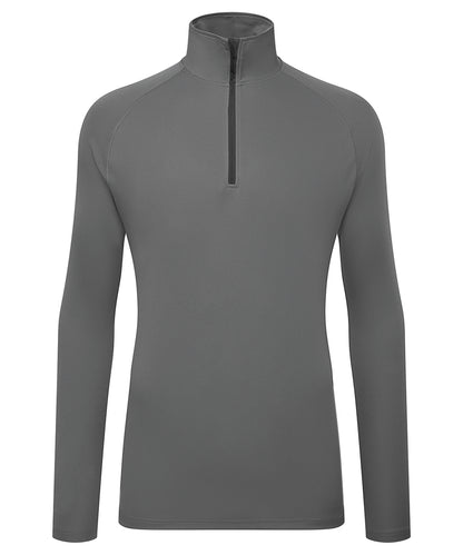 Men's TriDri® long sleeve performance ¼ zip top