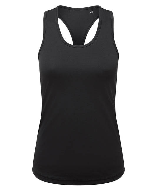 Women's TriDri® recycled performance slim racer back vest