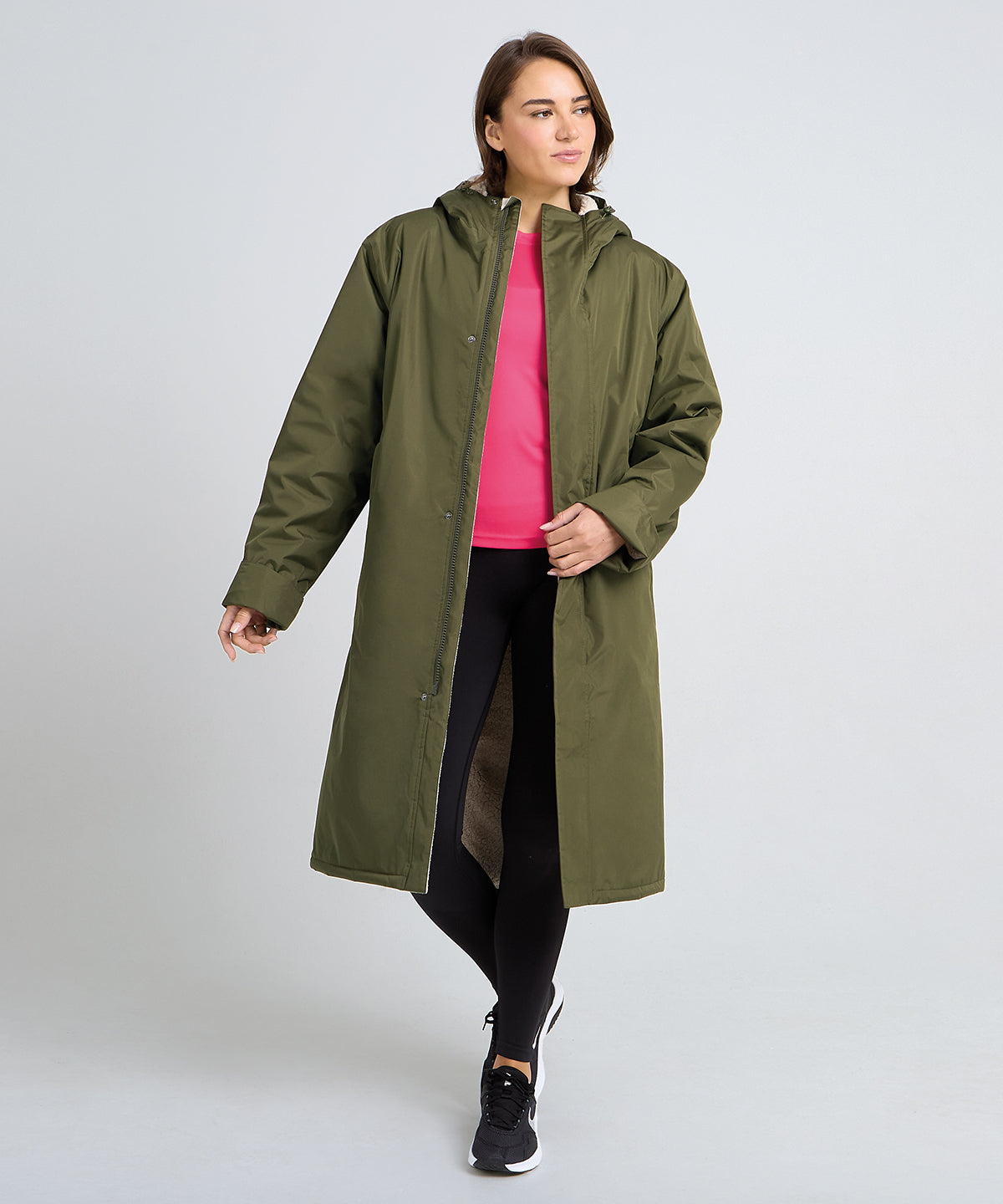 TriDri® Recycled all-seasons waterproof longline robe