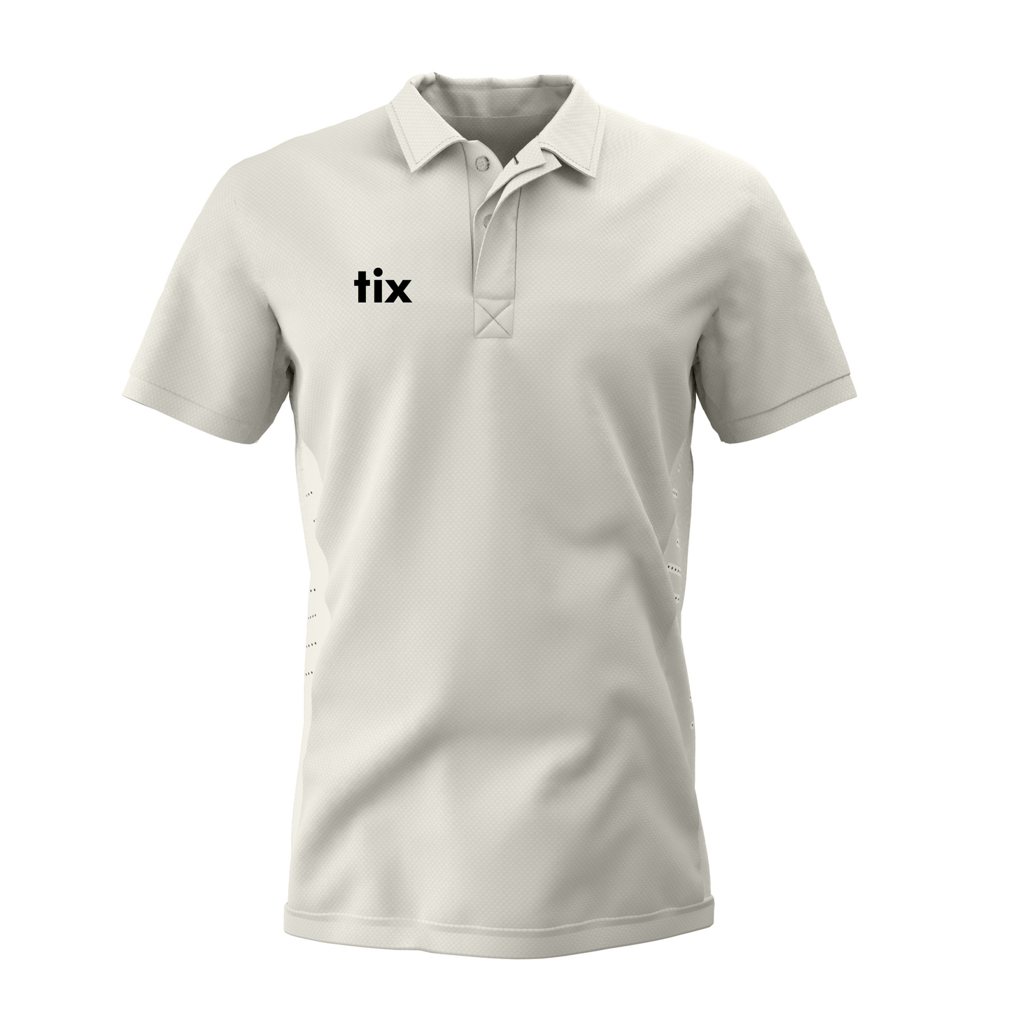 Radial short sleeve cricket shirt