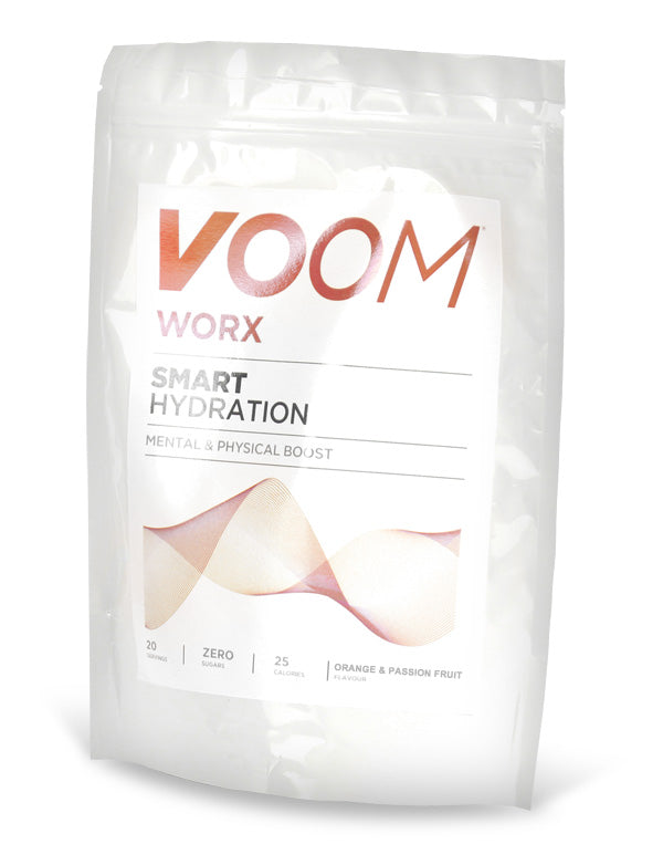 Voom Worx Orange and Passion Fruit 20 Serving Pouch 200G
