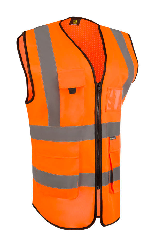 BEESWIFT WOMENS HI-VIS EXEC WAISTCOAT