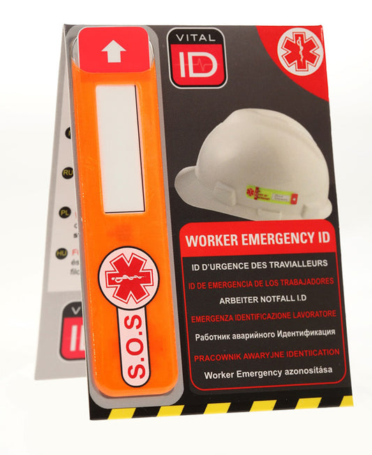 Vital ID Emergency ID Data Window Tag