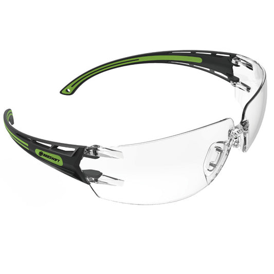 Beeswift Clear Lens Biocolour Frame Safety Glasses