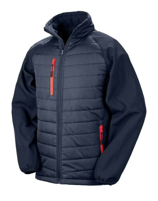 Result Black Compass Softshell Jacket