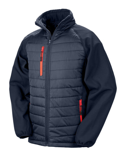 Result Black Compass Softshell Jacket