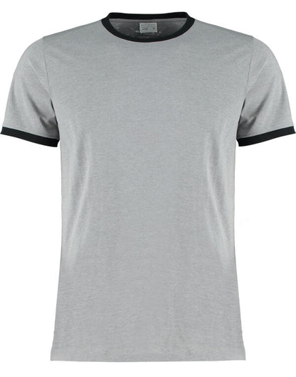 Kustom Kit Mens Fashion Fit Ringer Tee