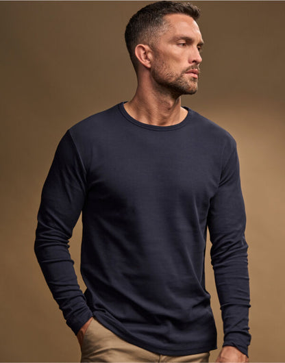Tee Jays Mens Long Sleeve Interlock Tee