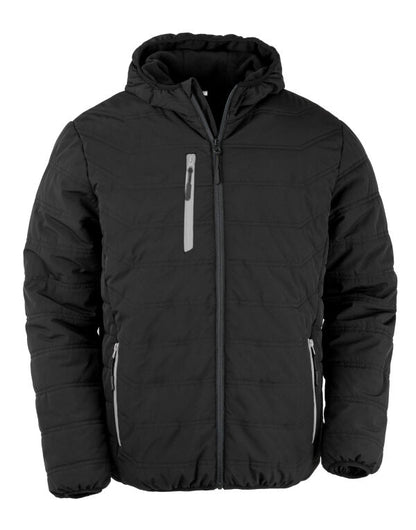Result Black Compass Padded Winter Jkt