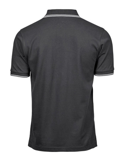 Tee Jays Mens Luxury Stripe Stretch Polo