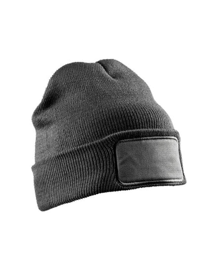 Result Recycled Dble Knit Printer Beanie
