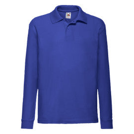 FOTL Kids 65/35 Long Sleeve Polo