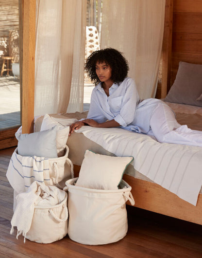 Westford Mill Heavy Canvas Storage Trug