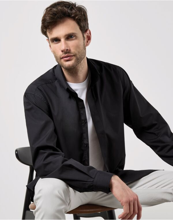 Kustom Kit Mens LS Workforce Shirt