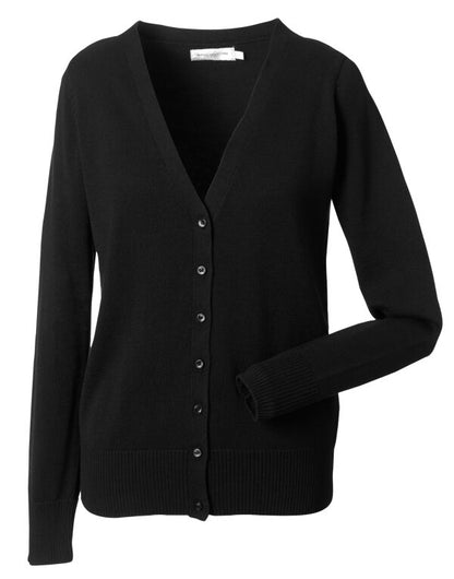 Russell Collection Ladies VNeck Cardigan