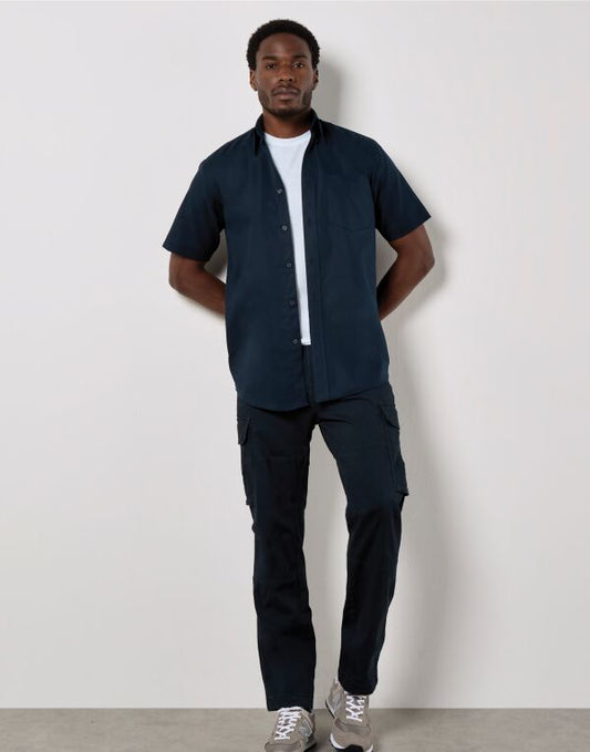 Kustom Kit Men SS Classic Workwear Shirt