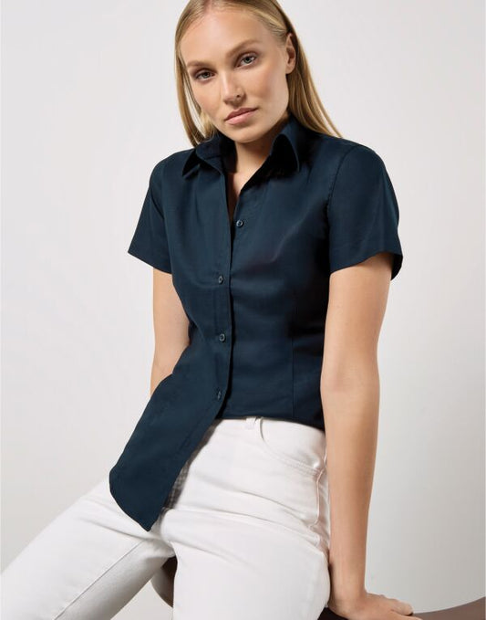 Kustom Kit Ladies SS Workwear Shirt