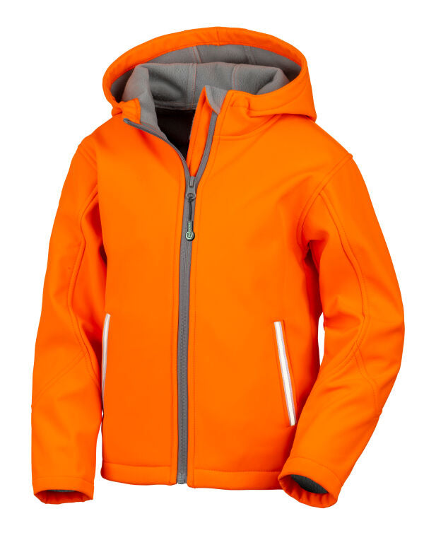 Result Core Junior Hooded Softshell Jkt