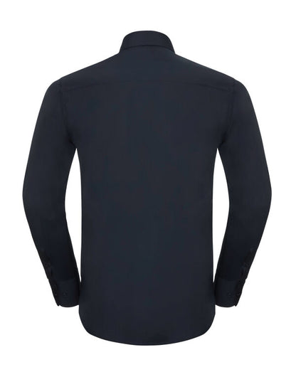 Russell Collection Mens LS Tailor Poplin