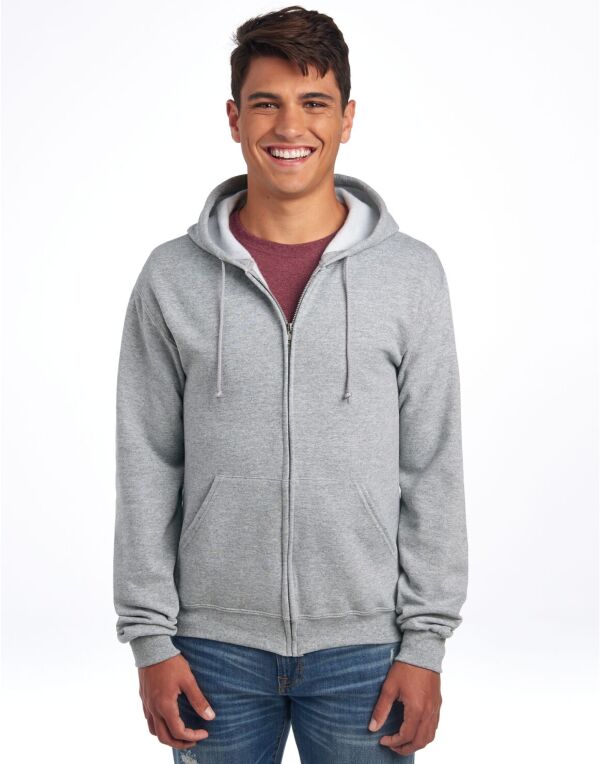 Jerzees NuBlendÂ® Full-Zip Hooded Sweat