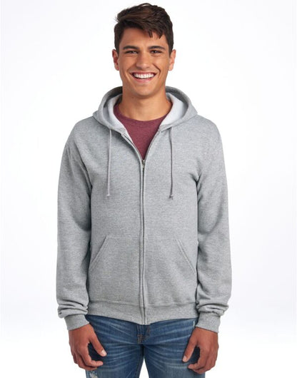 Jerzees NuBlendÂ® Full-Zip Hooded Sweat
