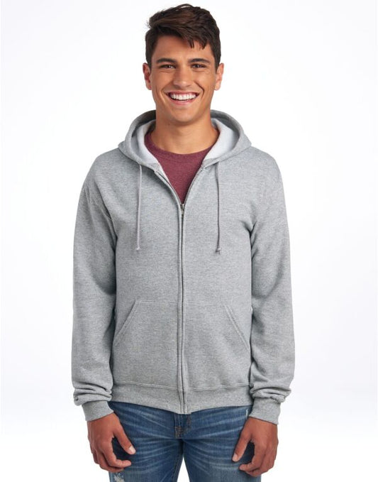 Jerzees NuBlendÂ® Full-Zip Hooded Sweat