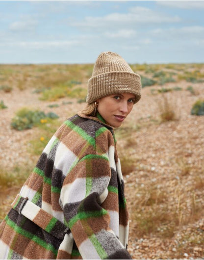 Beechfield Chunky Knitted Patch Beanie