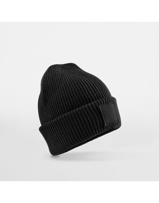 Beechfield Kids Cuff Tonal Patch Beanie