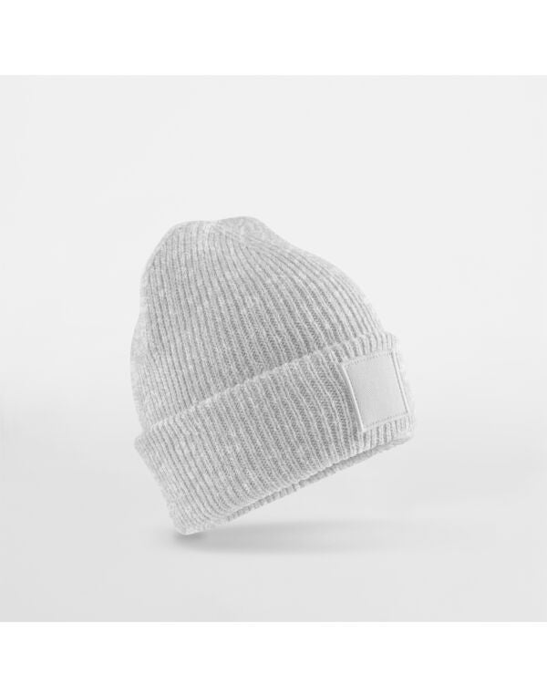 Beechfield Kids Cuff Tonal Patch Beanie