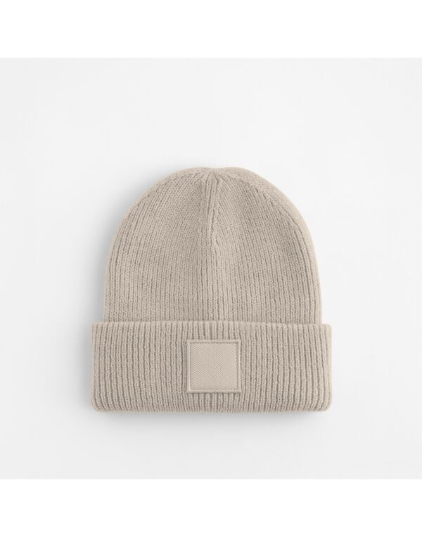 Beechfield Kids Cuff Tonal Patch Beanie