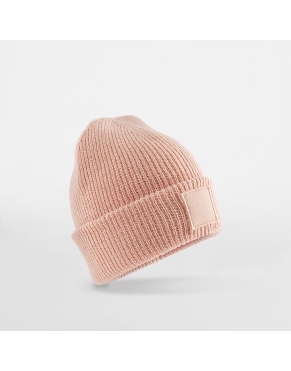 Beechfield Kids Cuff Tonal Patch Beanie