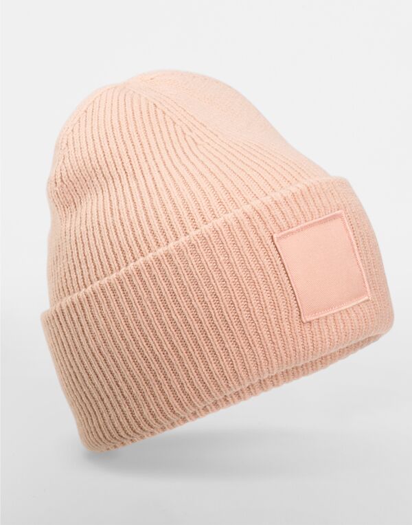 Beechfield Deep Cuff Tonal Patch Beanie