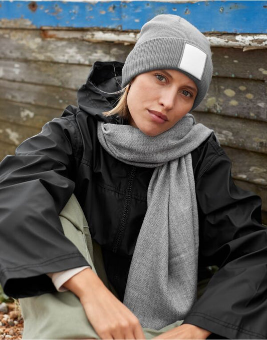 Beechfield AppliquÃ© Patch Beanie