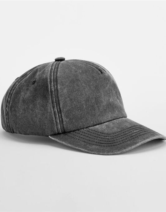 Beechfield Relaxed 5 Panel Vintage Cap