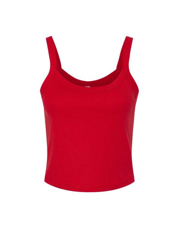 Bella Women's Micro Rib Strap Tank