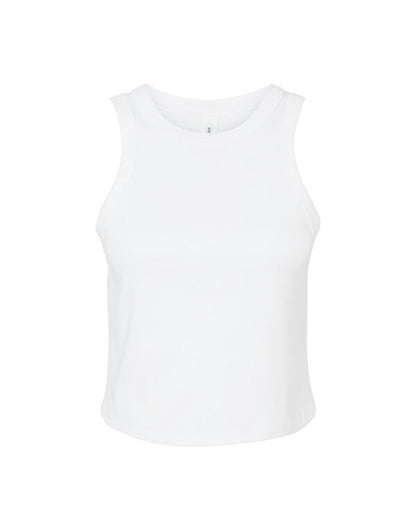 Bella Women's Micro Rib Racer Tank