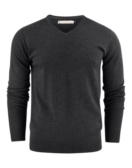 James Harvest Ashland V-Neck Knit Sweat