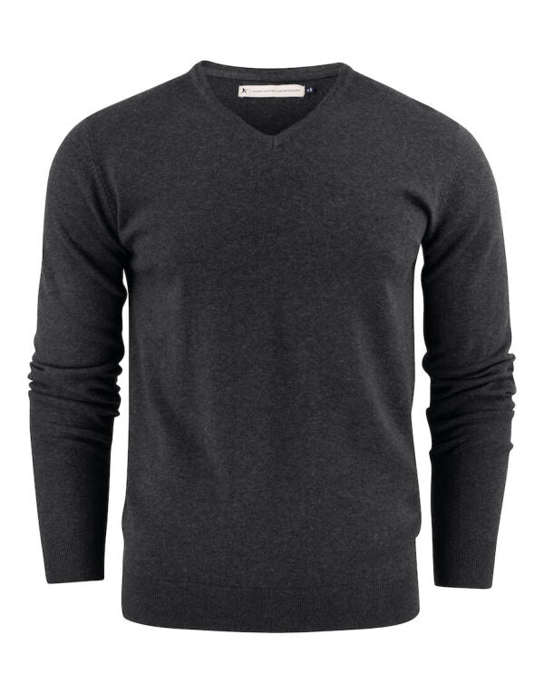 James Harvest Ashland V-Neck Knit Sweat