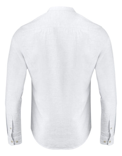 James Harvest Townsend Linen-Blend Shirt